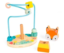 Niños Janod Laberinto Looping Zorrito Pure