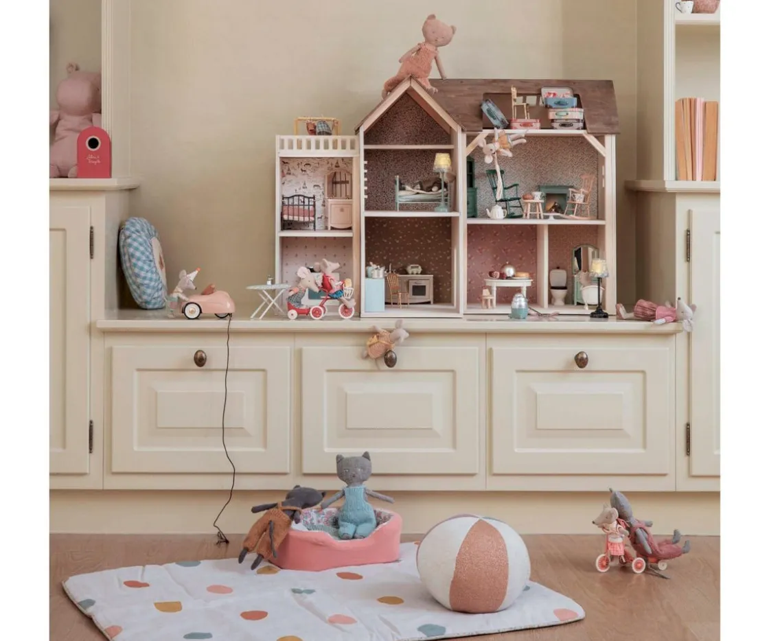 Maileg Lavabo Aparador con Espejo para Ratón Powder^Niños Casa De Muñecas De Madera