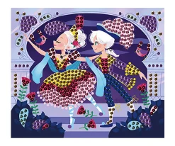 Janod Lentejuelas para Bordar Bailarinas^Niños Juguetes Niños 6 Años