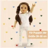 Heless Leotardos con Calcetines para Muñecas Herz Konfetti^Niños Accesorios Para Muñecas