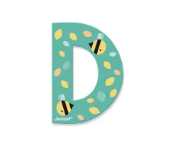 Janod Letra Madera Pure D^ Decoración Pared Infantil