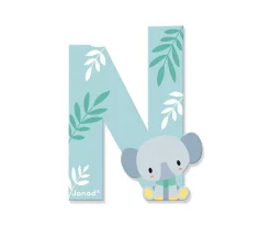 Janod Letra Madera Pure N^ Decoración Pared Infantil