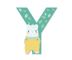 Janod Letra Madera Pure Y^ Decoración Pared Infantil