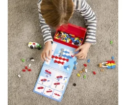 Niños Plus Plus Libro de Actividad Space Blue 125 Piezas