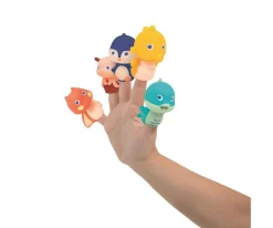 Niños Ludi Libro de Baño y 5 Marionetas de Dedo