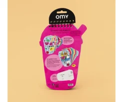Niños Omy Libro de Pegatinas por Números Bubble Tea