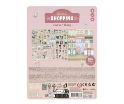 Little Dutch Libro de Pegatinas Reutilizables Rosa y sus Amigos^Niños Manualidades Para Niños