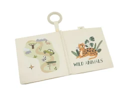 Niños Olmitos Libro de Tela y Texturas Animales Salvajes