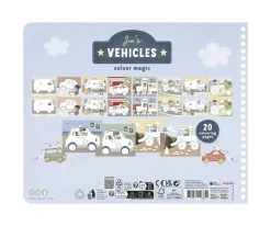 Little Dutch Libro Mágico Vehículos con Jim^Niños Manualidades Para Niños