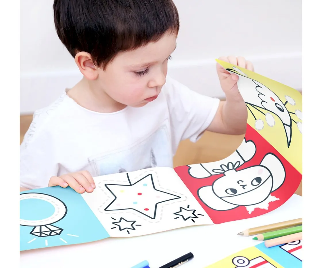 Banana Panda Libro Para Colorear Looong Wonderland^Niños Manualidades Para Niños