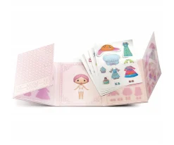 Niños Djeco Libro Pegatinas Reutilizables Mis Lily Pink