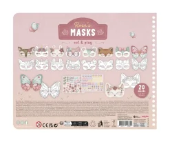 Niños Little Dutch Libro Recorta y Pinta Máscaras