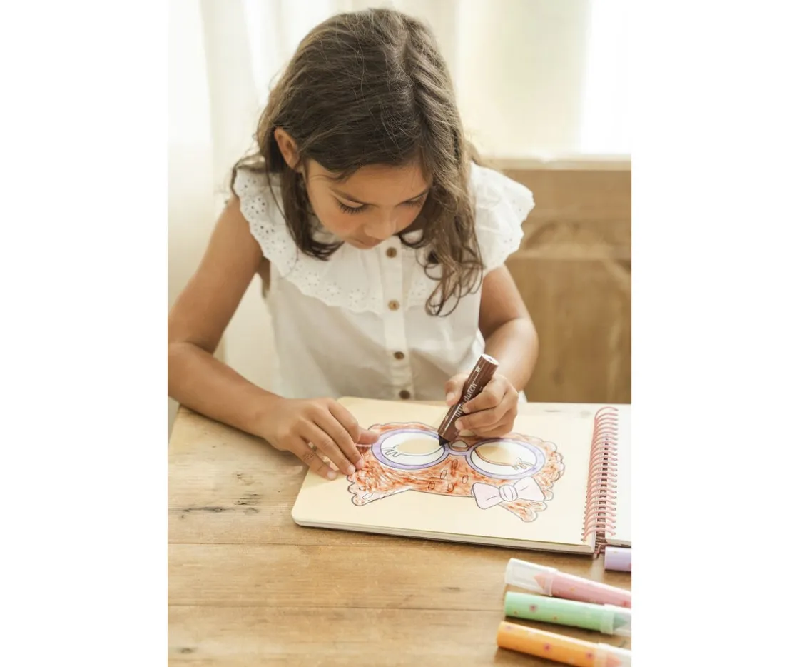 Niños Little Dutch Libro Recorta y Pinta Máscaras