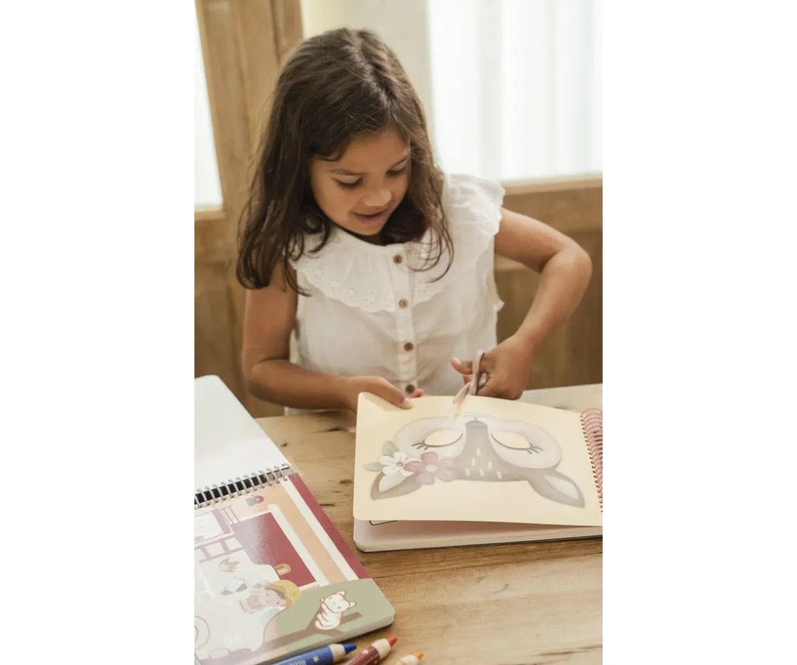 Niños Little Dutch Libro Recorta y Pinta Máscaras