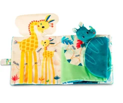 Niños Lilliputiens Libro Tela Marius "Papá, ¿Dónde estás?"