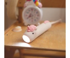 Niños Rabbit & Friends Linterna de Silicona Unicorn Pinky