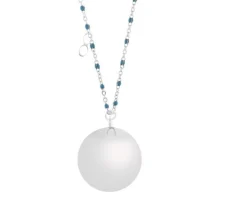 ProudMama Llamador de Ángeles Fine Silver/Blue