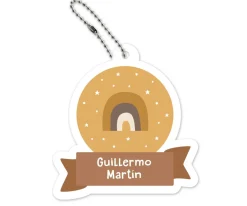 Tutete Llavero Mochila Arcoíris Mostaza