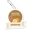 Tutete Llavero Personalizado Gluten No^ Llaveros Personalizados