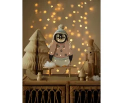 Little Lights Lámpara Baby Penguin Mini Pink^ Iluminación