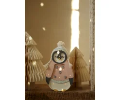 Little Lights Lámpara Baby Penguin Mini Pink^ Iluminación