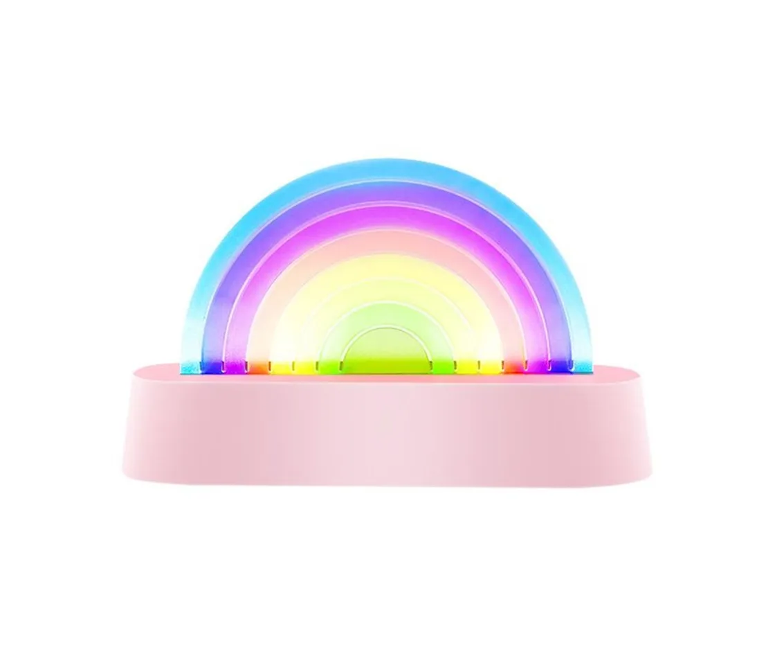 Lalarma Lámpara Rainbow Rosa^ Iluminación