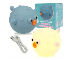 Mary's Luz Nocturna LED Pez Globo Azul^ Iluminación