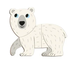 Niños Janod MagnetiBook Animales Polares