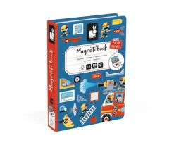 Niños Janod MagnetiBook Bomberos