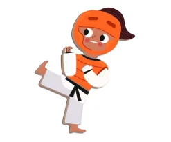 Niños Janod MagnetiBook Deportes