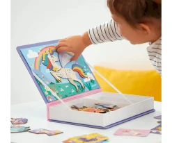 Niños Janod MagnetiBook Unicornios