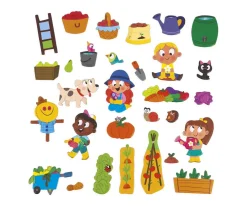 Niños Janod MagnetiStories el Huerto