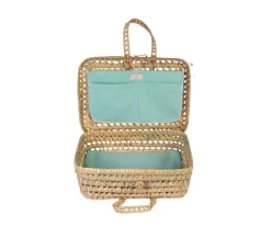 Así Maleta Hoja de Palma Musa Verde^Niños Accesorios Para Muñecas