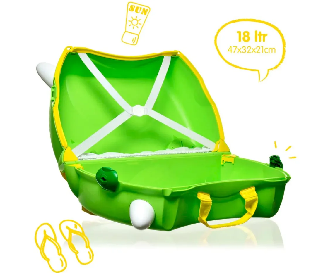 Trunki Maleta Dinosaurio Dudley^Niños Maletas Infantiles