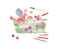 Niños Djeco Maletín de Colores Brillantes