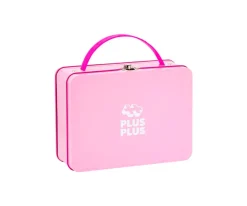 Niños Plus Plus Maletín Metálico Rosa Pastel Big Basic 70 Piezas