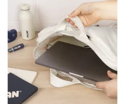 Milan Maletín Portátil Escolar Colección 430 Since 1918 Beige^ Mochilas Escolares