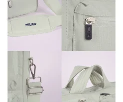 Milan Maletín Portátil Escolar Colección 430 Since 1918 Verde^ Mochilas Escolares