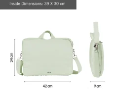 Milan Maletín Portátil Escolar Colección 430 Since 1918 Verde^ Mochilas Escolares