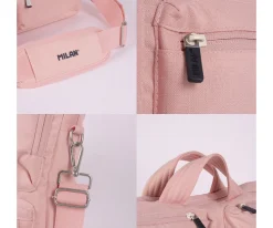 Milan Maletín Portátil Escolar Colección 430 Since 1918 Rosa^ Mochilas Escolares