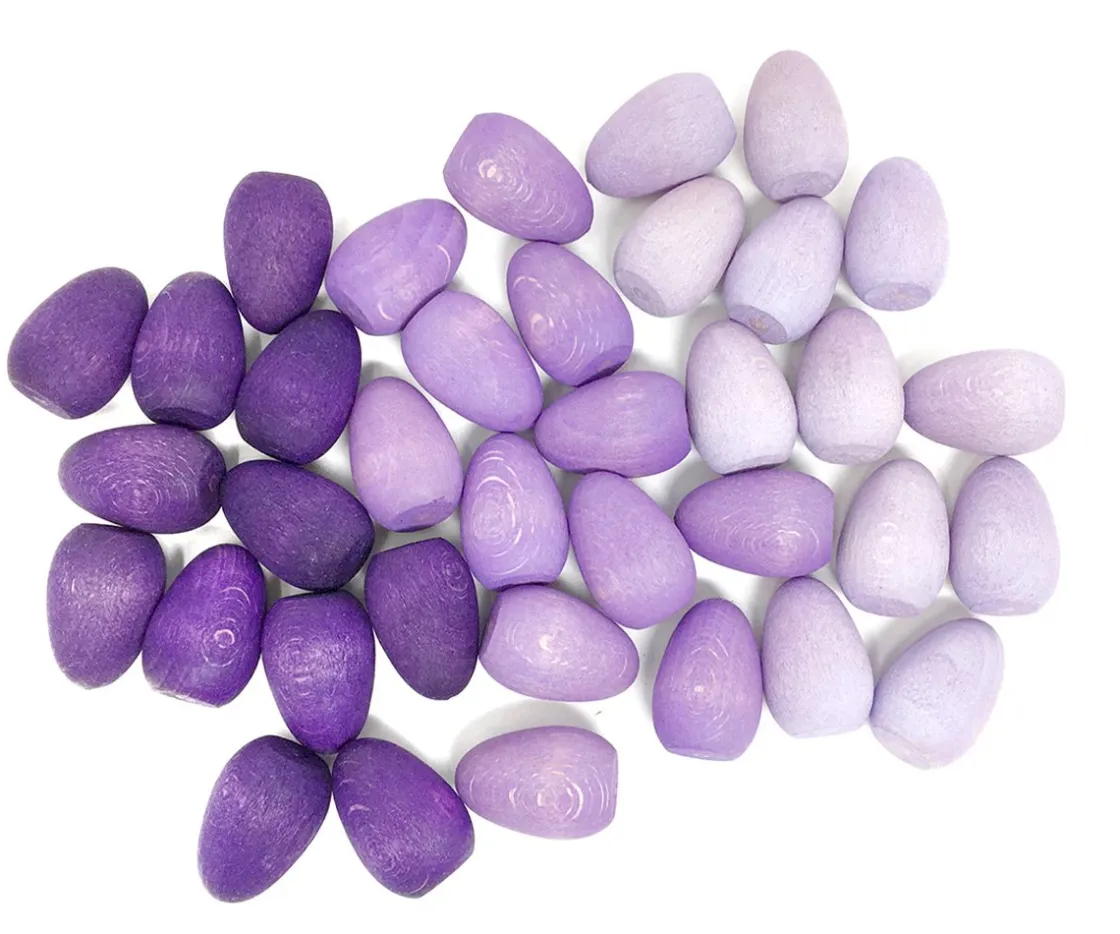 Niños Grapat Mandalas Huevos Pequeños Malva