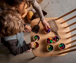 Niños Grapat Mandalas Huevos Pequeños Rainbow