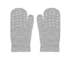 Niños GoBabyGo Manoplas Antideslizantes Algodón Orgánico Grey Melagne