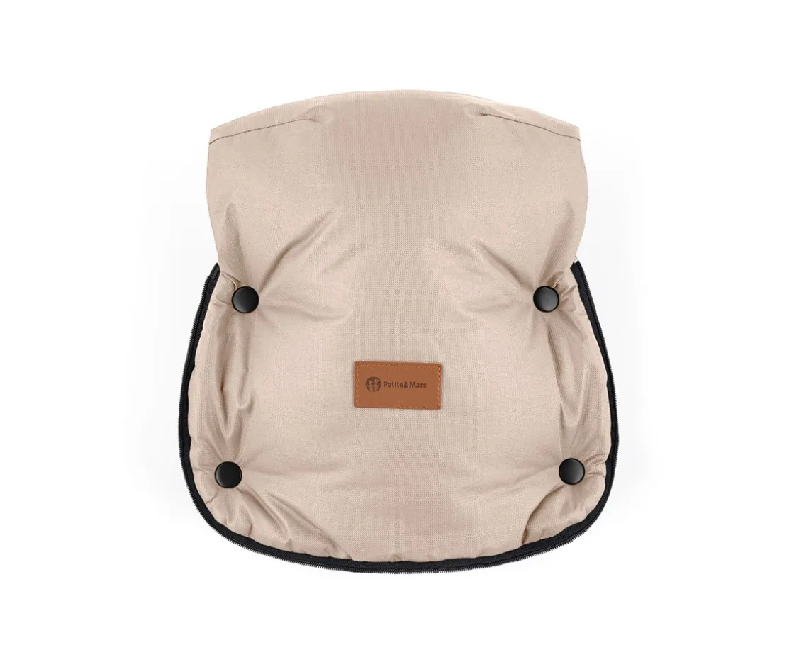Petite&Mars Manoplas Térmicas Impermeables para Carrito Furry Rose Petal^Niños Accesorios Carrito Bebé
