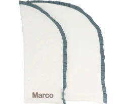 Cristina de Jos'h Manta Arrullo Rainbow Dots Azul Personalizable^Niños Mantas