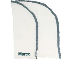 Cristina de Jos'h Manta Arrullo Rainbow Dots Azul Personalizable^Niños Mantas