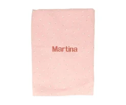 Cristina de Jos'h Manta Coralina Mini Star Grey Personalizable^Niños Mantas
