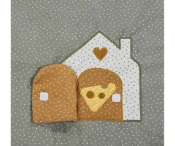 Niños Walking Mum Manta de Actividades Poppy Musgo