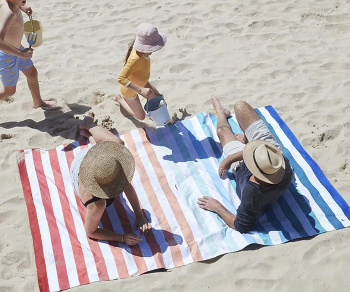 Niños Dock & Bay Manta de Playa y Picnic Sand And To Sea