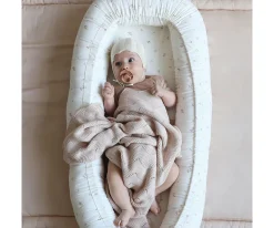 Cam Cam Manta de Punto Almond^Niños Mantas